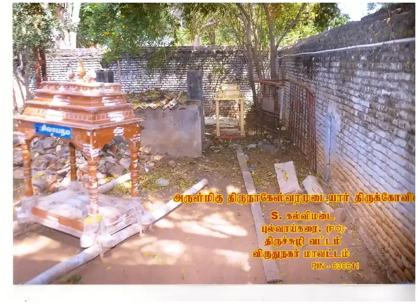 Arulmigu Thirunakesvaramudaiyar Temple, Kallumadai - 626607 அருள்மிகு திருநாகேஸ்வரமுடையார் திருக்கோயில், கல்விமடை, கல்விமடை - 626607, Virudhunagar - Ancient Temple Architecture and History Image 8