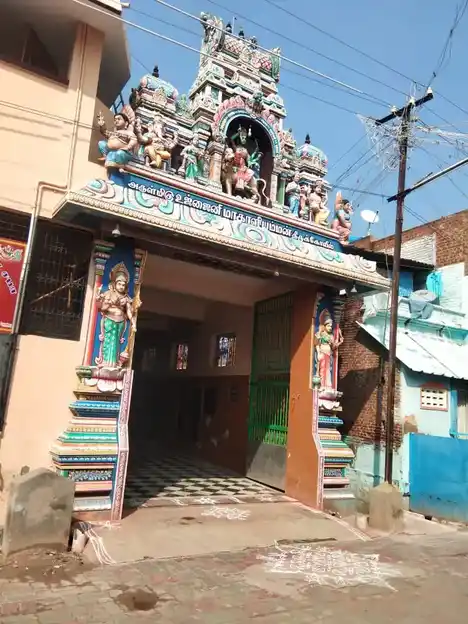 Arulmigu Ujini Makaliyamman Temple, Srivilliputtur - 626125 அருள்மிகு உச்சினி மாகாளியம்மன் திருக்கோயில், திருவில்லிபுத்துர் - 626125, Virudhunagar - Ancient Temple Architecture and History Image 2