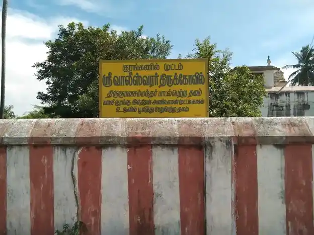 Arulmigu Vaaleswarar Temple, Kurankanil Muttam - 631702 அருள்மிகு வாலீஸ்வரர் திருக்கோயில், Kurankanil Muttam - 631702, Tiruvannamalai - Ancient Temple Architecture and History Image 3