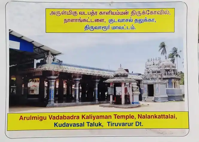 Arulmigu Vadapathira Kaliamman Temple, Nalankattalai - 609503 Temple