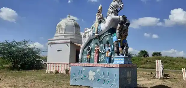 Arulmigu Valaiya Karuppar Temple, Vputhur - 630410 அருள்மிகு. வலையகருப்பர் திருக்கோயில், Vputhur, Vputhur - 630410, Sivagangai - Ancient Temple Architecture and History Image 2