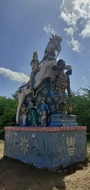 Arulmigu Valaiya Karuppar Temple, Vputhur - 630410 அருள்மிகு. வலையகருப்பர் திருக்கோயில், Vputhur, Vputhur - 630410, Sivagangai - Ancient Temple Architecture and History Image 4