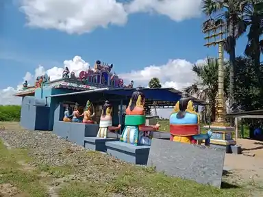 Arulmigu Valmunisvarrkaaththayi Amman Temple, Dhevangudi - 610803 அருள்மிகு வால்முனிஸ்வரர் மற்றும் காத்தாயி அம்மன் திருக்கோயில், Dhevangudi - 610803, Thiruvarur - Ancient Temple Architecture and History Image 2